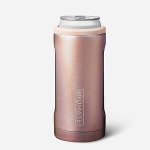 Bumate Hopsulator slim 12oz Glitter Rose Gold